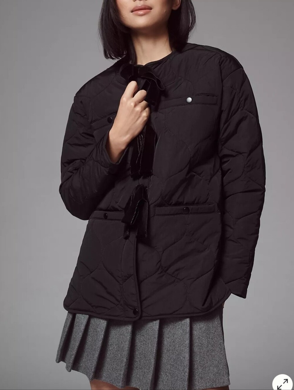 Avec Les Filles Quilted Liner Jacket- S